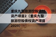 重庆九黎旅游控股债权资产项目2（重庆九黎旅游控股债权资产项目2020）