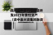 四川资中县兴资投资开发2023年债权资产（资中县兴资集团融资）