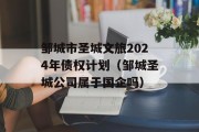 邹城市圣城文旅2024年债权计划（邹城圣城公司属于国企吗）