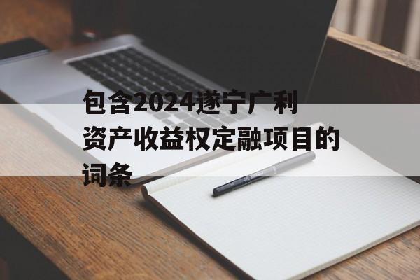 包含2024遂宁广利资产收益权定融项目的词条