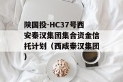 陕国投-HC37号西安秦汉集团集合资金信托计划（西咸秦汉集团）